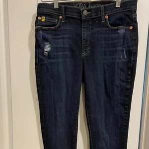 Second Yoga Jeans Classic Skinny Jeans, Dark Wash 31